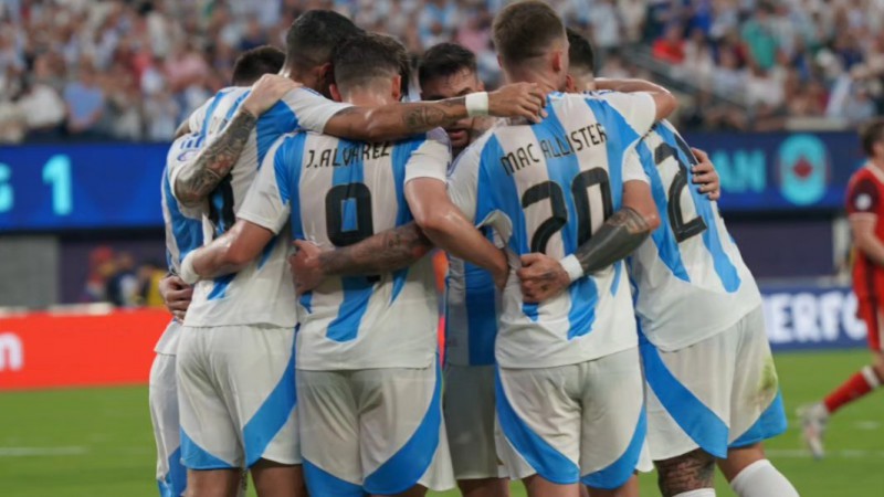 Argentina le gan a Canad y jugar una nueva final de Copa Amrica