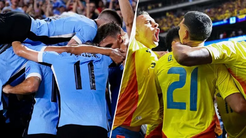 Uruguay vs Colombia hoy en busca de la final: horario, TV y formaciones