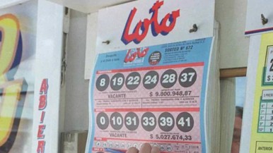 Apareció el nuevo multimillonario que se ganó el Loto: "Jugaba los mismos números hace un año" dijo el agenciero