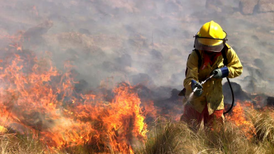 Ambiente consolida los recursos del Sistema Federal de Manejo del Fuego