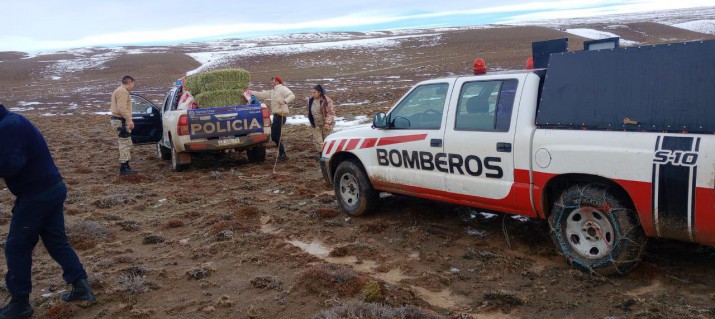 Estancia el Moro: rescatan a un pen que estaba aislado hace ms de  40 das 