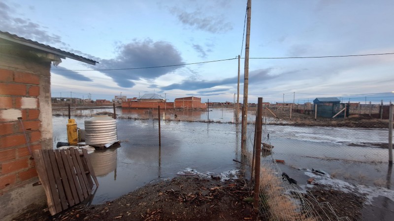 Los vecinos estn bajo el agua