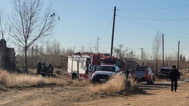 Incendio fatal en la Patagonia: dos personas quedaron atrapadas y murieron calcinadas  