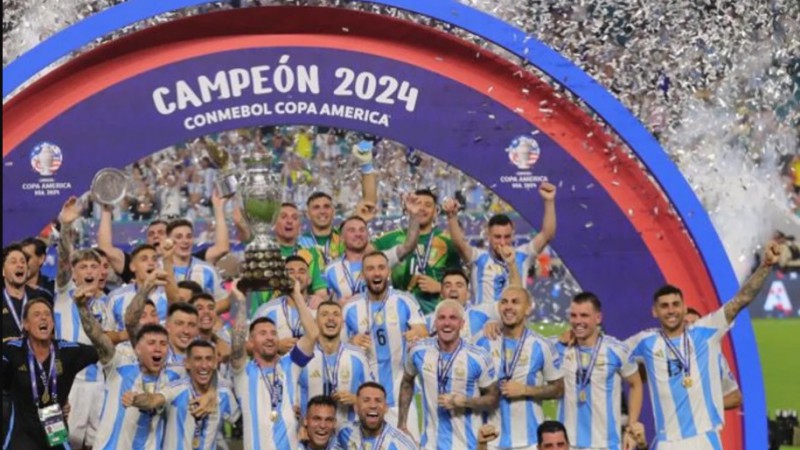 Argentina, la mxima ganadora de la Copa Amrica: a quin super 