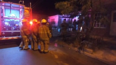 Falleció uno de los heridos en el incendio de una vivienda en Puerto Madryn