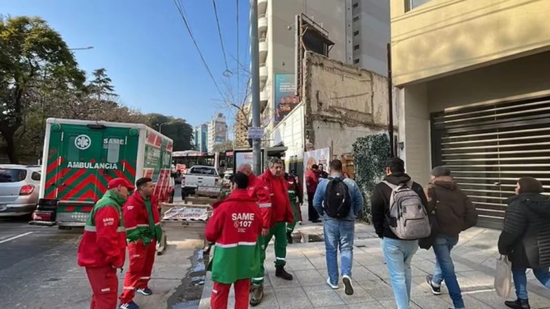 Pnico en el barrio de Palermo: un hombre le dispar a la gente desde un balcn