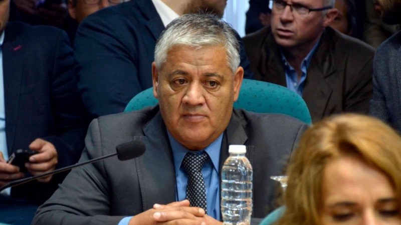 Carlos Santi, legislador provincial. 