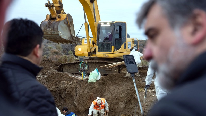 El jefe comunal de San Julin destac la ayuda del gobierno. 