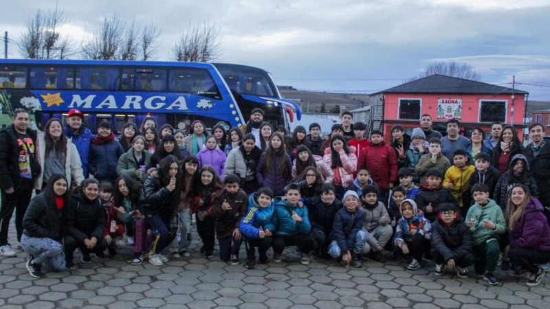 Luego del exitoso viaje, colonos volvieron a Ro Gallegos 