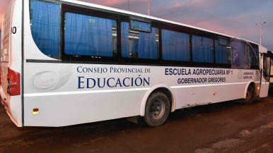 Repararán en Río Gallegos colectivos de la Escuela Agropecuaria N° 1