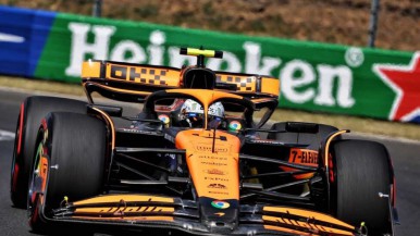 Norris aseguró la "pole" en el Hungaroring