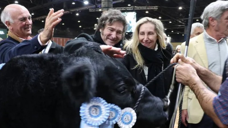 Javier Milei hablar este domingo en el acto oficial de la Sociedad Rural