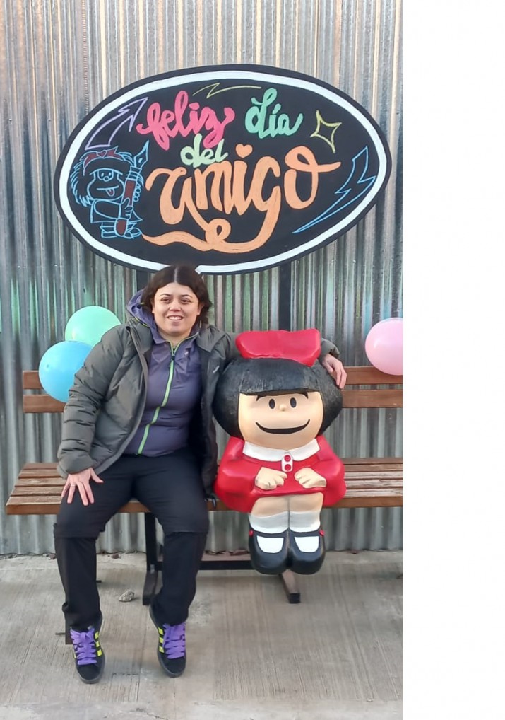 Inauguraron monumento de Mafalda en el predio del Polo Emprendedor