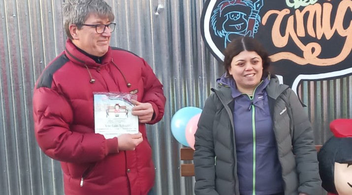 Inauguraron monumento de Mafalda en el predio del Polo Emprendedor