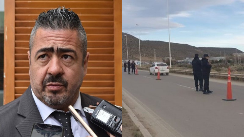 Hctor Iturrioz y las imgenes de los operativos en Chubut y Santa Cruz. 