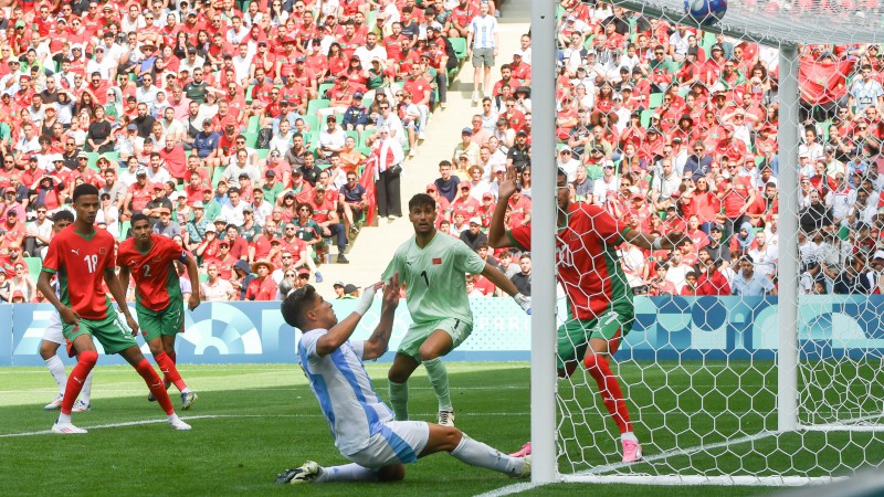 Juegos Olmpicos: bochornosa reanudacin del partido ante Marruecos que termin perdiendo Argentina