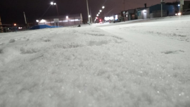 Lluvias y la alta posibilidad de que retornen las nevadas a Ro Gallegos y a Santa Cruz por un alerta