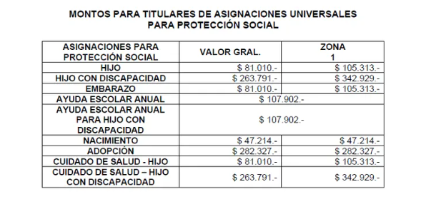 Asignaciones Familiares de ANSES: cules sern los montos a partir de agosto