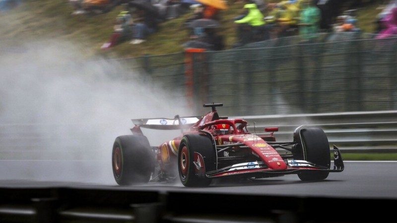 Leclerc largar desde la "Pole" en el GP de Blgica