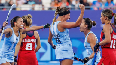 Las Leonas golearon en su debut en los Juegos Olímpicos de París