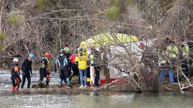 Hallan a un hombre ahogado en un río de la Patagonia