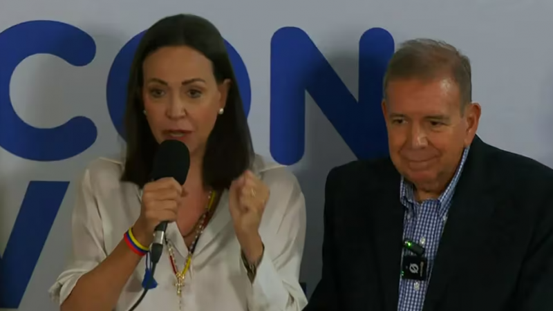 Mara Corina Machado asegur que tiene "cmo probar la verdad de lo que pas  en Venezuela".