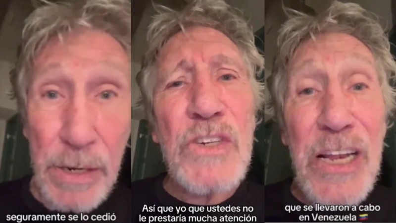 Video: Roger Waters defendi al dictador Nicols Maduro y cruz a Elon Musk 