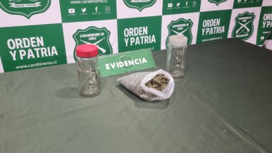 Camionero argentino fue formalizado por tráfico de drogas en pequeñas cantidades