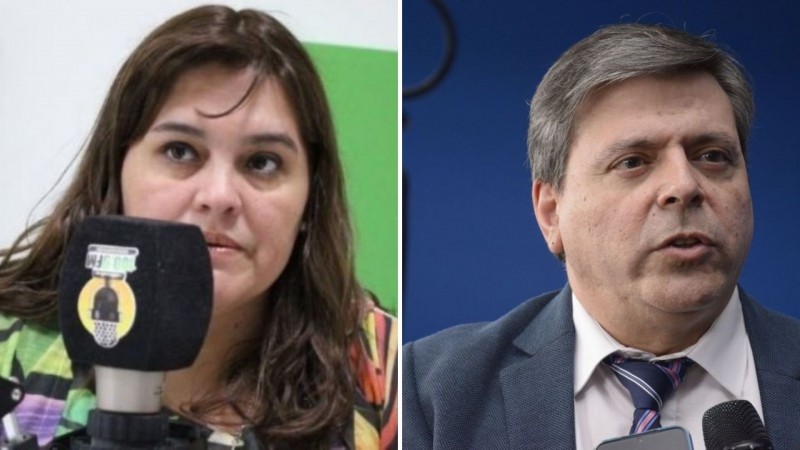 Daniela D'Amico y Fabin Leguizamn. 