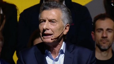 Macri volvió a la escena pública 