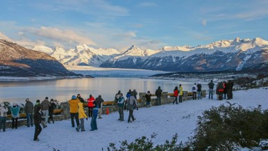 Hubo una caída del turismo en Santa Cruz y Patagonia 