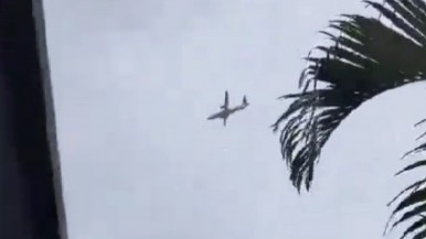 Videos: se estrelló un avión de pasajeros en Brasil