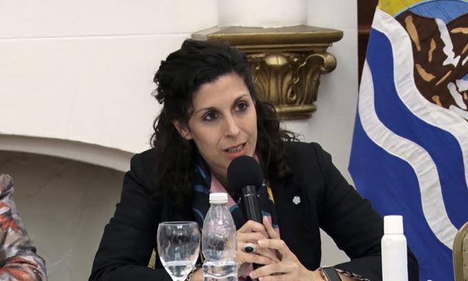 Agostina Mora, diputada de la oposicin en Santa Cruz.&nbsp;