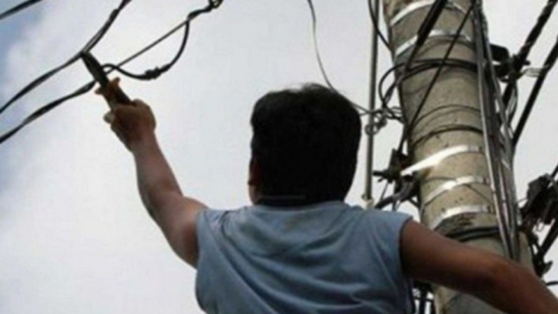 Inslito: tres localidades de Chubut sin luz por robo de cables