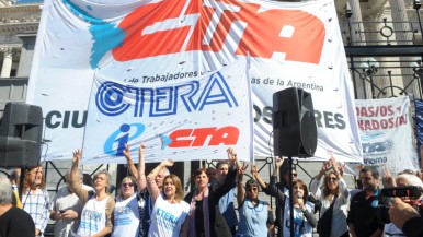 CTERA se manifestará frente al Congreso nacional que comienza a tratar la "esencialidad" de la educaci+on 