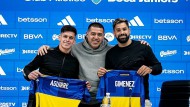 Riquelme presentó a dos nuevos jugadores de Boca 