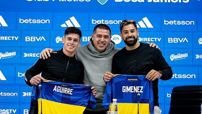 Boca Juniors present a sus refuerzos