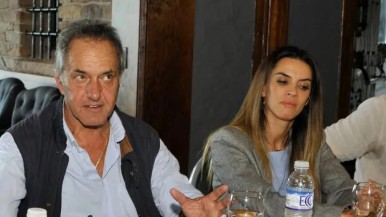 Daniel Scioli, secretario de Turismo de la Nación, en El Calafate 