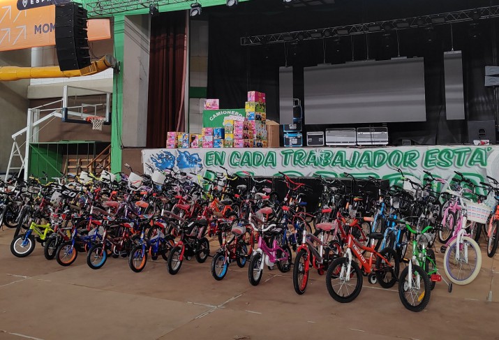  Camioneros  celebr el da del nio en el Boxing Club 