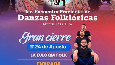 Río Gallegos: preparan el "Tercer Encuentro Provincial de Danzas Folklóricas"