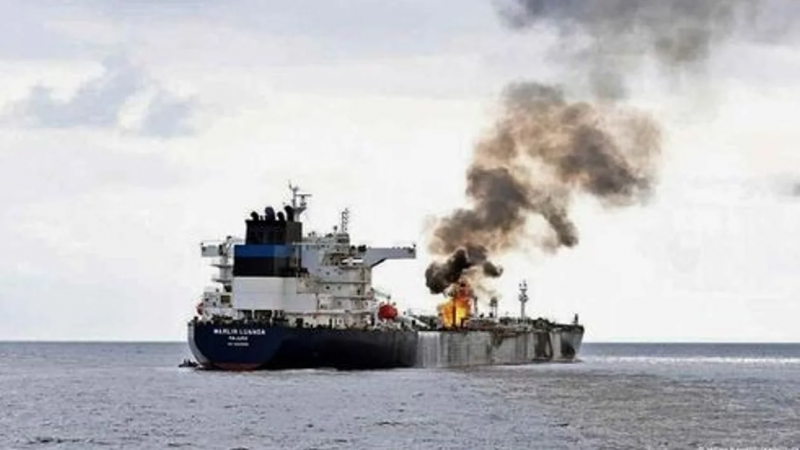 Ataques de los hutes son moneda corriente en el mar Rojo y el golfo de Adn. (Foto Globalports).