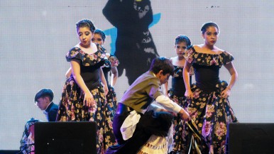 Dio inicio al 3° Encuentro Provincial de Danzas Folklóricas