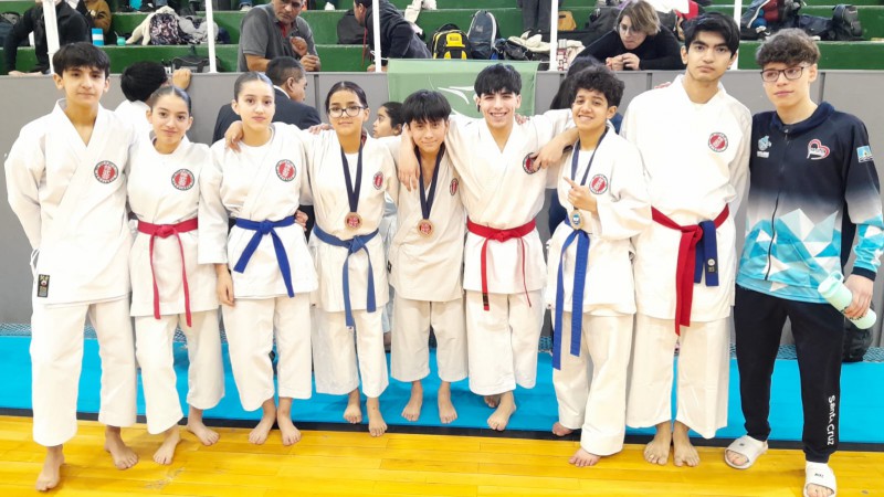 La Escuela de karate do Syubucai estuvo presente en el torneo interprovincial en Comodoro Rivadavia 