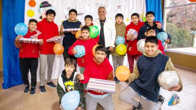 Hubo festejo por el Día de las Infancias en Cañadón Seco