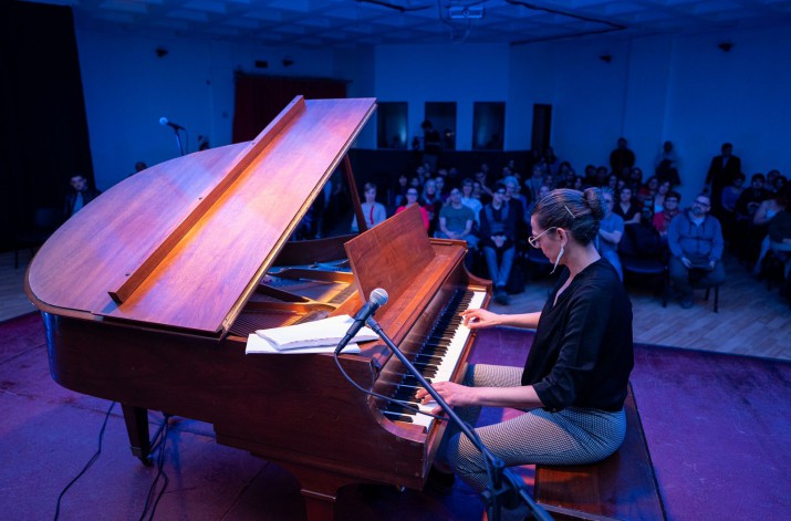 La pianista Sandra Aguirre, que se present el sbado. Foto: Secretara de Cultura de Santa Cruz.&nbsp;