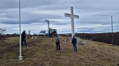 El Intendente de 28 de Noviembre recorrió las obras 