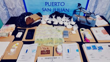 San Julián: cierran un kiosco de venta de drogas y detienen al dealer 