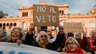 Habrá una nueva marcha de jubilados este miércoles 