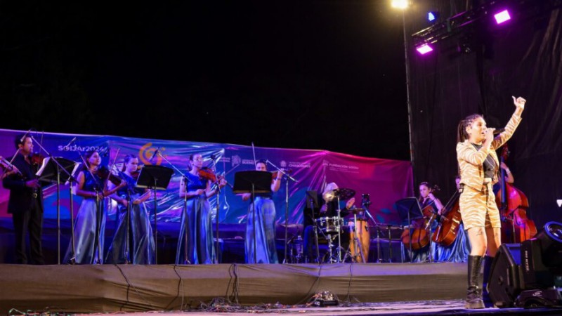 Roco Quiroz, artista que finalmente no se present en la Fiesta Fernetera.