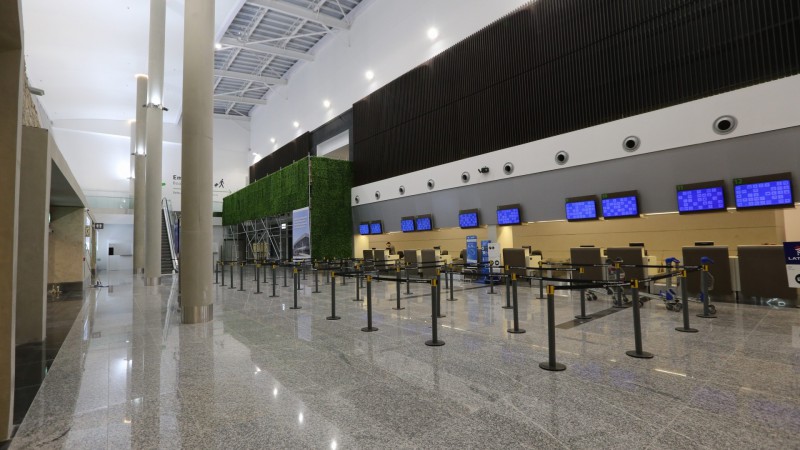 Aeropuerto de Comodoro Rivadavia. 